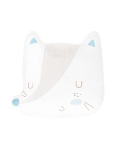 KIKKA BOO Διακοσμητικό Μαξιλάρι Κούνιας Little Fox Λευκό...