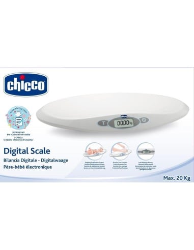 CHICCO Ψηφιακή Ηλεκτρονική Ζυγαριά Baby Scale