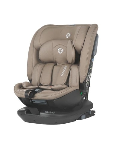 COCCOLLE Κάθισμα Αυτοκινήτου i-Size 40-150cm 360° Isofix Velsa Taupe Brown 0-36kg