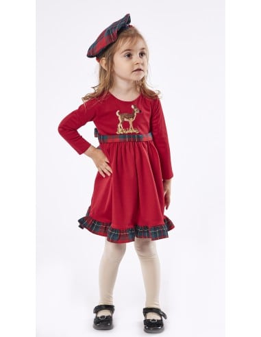EBITA FASHION Παιδικό Φόρεμα Κόκκινο