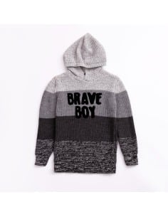 FUNKY FOR BABY Παιδικό Πουλόβερ Γκρι