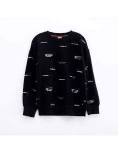 FUNKY FOR BABY Παιδικό Φούτερ Μαύρο