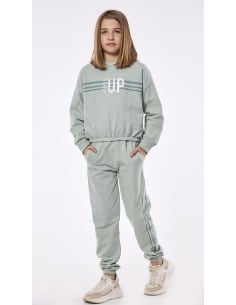 EBITA FASHION Σετ Φόρμα Χειμερινό για Κορίτσι 2τμχ Μέντα 2