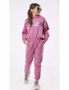 EBITA FASHION Σετ Φόρμα Χειμερινό για Κορίτσι 2τμχ Ροζ