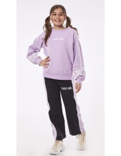 EBITA FASHION Παιδικό Σετ Φόρμα 2τμχ Λιλά