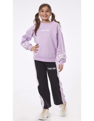EBITA FASHION Παιδικό Σετ Φόρμα 2τμχ Λιλά