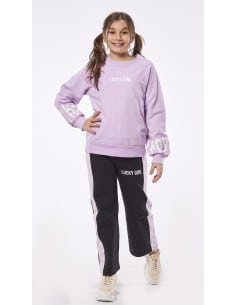 EBITA FASHION Παιδικό Σετ Φόρμα 2τμχ Λιλά 2