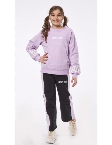 EBITA FASHION Παιδικό Σετ Φόρμα 2τμχ Λιλά