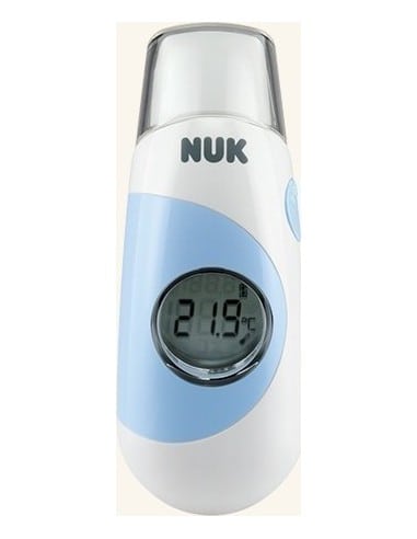 NUK Flash Ψηφιακό Θερμόμετρο Μετώπου με Υπέρυθρες Κατάλληλο για Μωρά Γαλάζιο