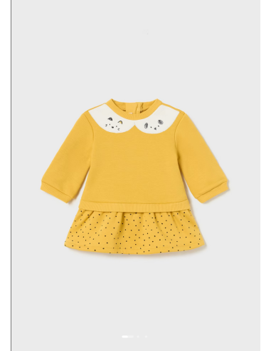 MAYORAL Παιδικό Φόρεμα Κίτρινο