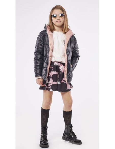 EBITA FASHION Παιδικό Casual Μπουφάν Μαύρο