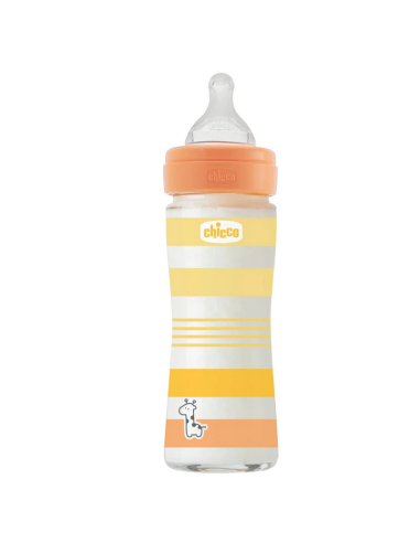 CHICCO Μπιμπερό Γυάλινο Well Being 0m+ 240ml...