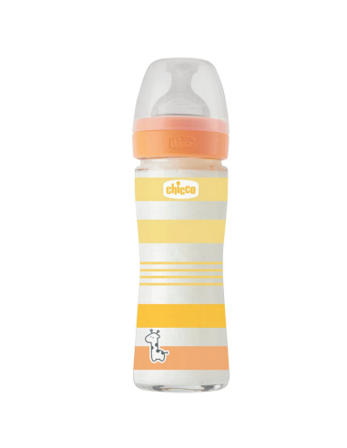 CHICCO Μπιμπερό Γυάλινο Well Being 0m+ 240ml...