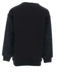 Nek KidsWear Παιδική Μπλούζα Μακρυμάνικη Μαύρη 2