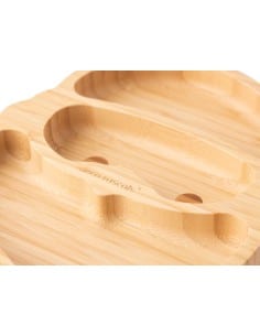 ECO RASCALS Παιδικό Πιάτο Φαγητού από Bamboo Santa 2