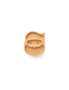 ECO RASCALS Παιδικό Πιάτο Φαγητού από Bamboo Santa