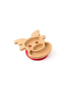 ECO RASCALS Παιδικό Πιάτο Φαγητού από Bamboo Deer 2
