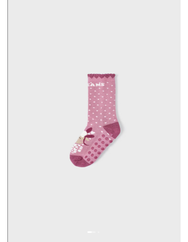 MAYORAL Αντιολισθητικές Παιδικές Κάλτσες Μακριές Ροζ