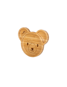 FREEON Koala Παιδικό Πιάτο Φαγητού από Bamboo Καφέ 2