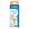DR BROWN'S Μπιμπερό Πλαστικό με Φαρδύ Λαιμό Options (Φ.Λ.) 150ml