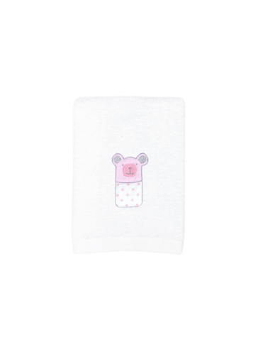 BABY STAR Πετσέτα Sugar Family Ροζ 30cm x 50cm
