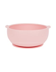 KIKKA BOO Silicone Bowl Whale Pink