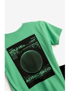 FUNKY FOR BABY Σετ με Σορτς Καλοκαιρινό Πράσινο 2