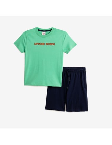 FUNKY FOR BABY Σετ με Σορτς Καλοκαιρινό Πράσινο