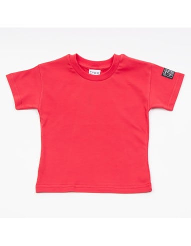 TRAX Παιδική Μονόχρωμη Μπλούζα Κόκκινο