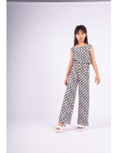 EBITA FASHION Παιδική Ολόσωμη Φόρμα Ασπρόμαυρο
