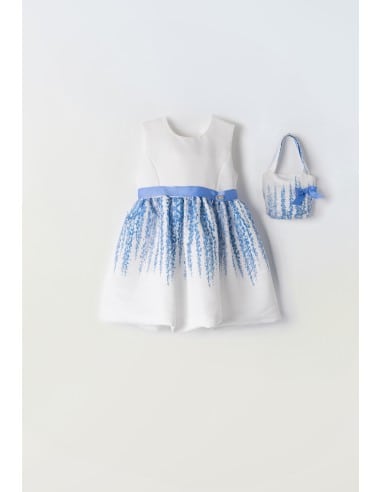 EBITA FASHION Παιδικό Φόρεμα Λευκό