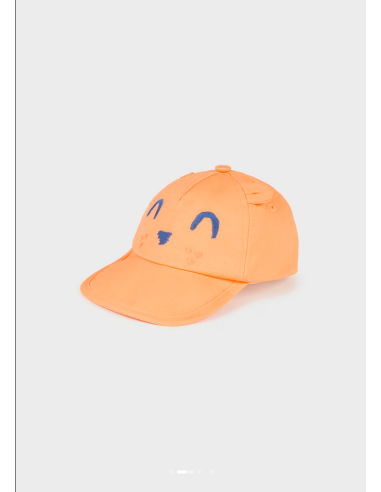 MAYORAL Καπέλο Αυτάκια από Βαμβάκι Πορτοκαλί