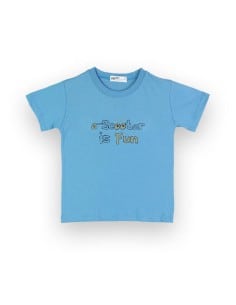 Nek KidsWear Παιδικό Σετ Βερμούδα Μακό 2τμχ Μπλε 2