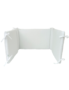 BABY STAR Πάντα Μονόχρωμη Λευκό 40cm x 2m