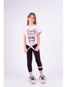 EBITA FASHION Παιδικό Σετ Κολάν 2τμχ Λιλά