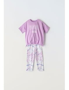 EBITA FASHION Παιδικό Σετ Κολάν 2τμχ Λιλά