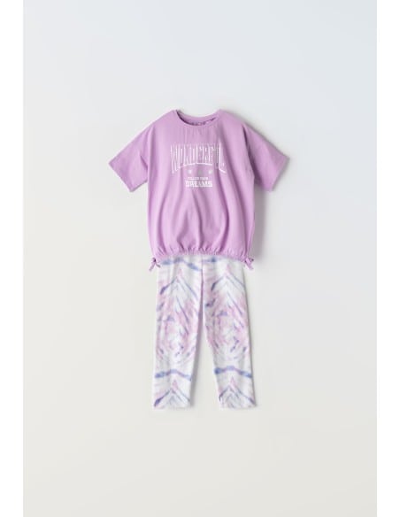 EBITA FASHION Παιδικό Σετ Κολάν 2τμχ Λιλά