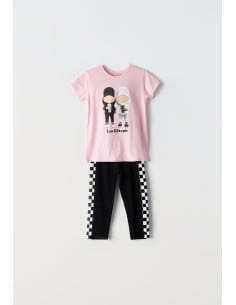 EBITA FASHION Παιδικό Σετ Κολάν 2τμχ Ροζ