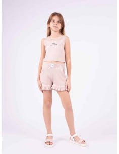 EBITA FASHION Παιδικό Σετ Με Σορτς 2τμχ Μπεζ