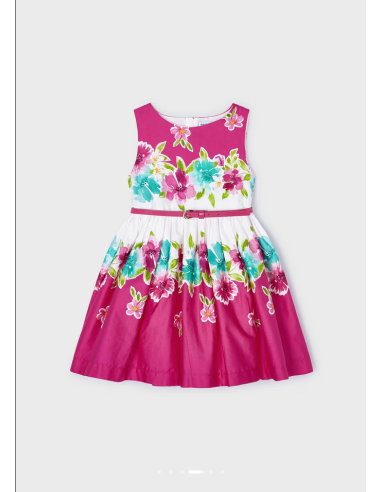 MAYORAL Παιδικό Φόρεμα Φουξία