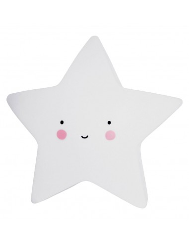 A LITTLE LOVELY COMPANY Mini Star Light White