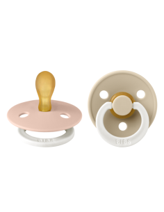 BIBS Πιπίλες Colour Symmetrical Latex 2pack Blush Vanilla...