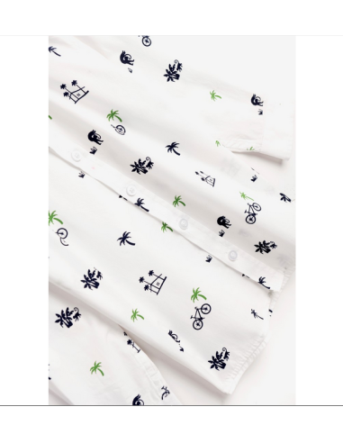 FUNKY FOR BABY Παιδικό Πουκάμισο Λευκό