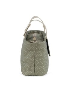 WALKING MUM Τσαντάκι Organizer Καροτσιού Poppy Olive Πουά 2