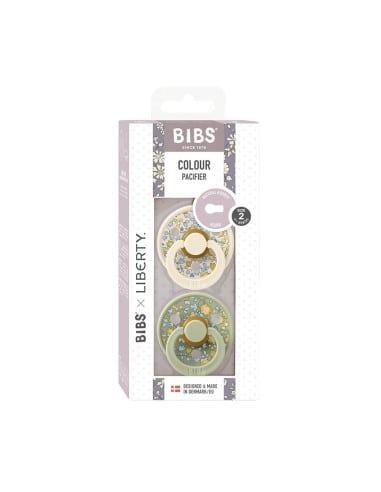 BIBS Πιπίλες X Liberty Round Latex 2pack Eloise...