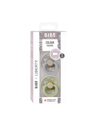 BIBS Πιπίλες X Liberty Round Latex 2pack Capel...