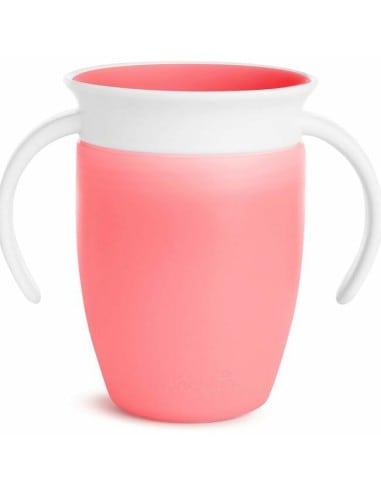 MUNCHKIN Κύπελο Miracle 360° Trainer Cup 6m+ Pink 207ml.