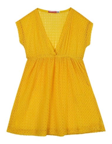 ENERGIERS Παιδικό Φόρεμα Θαλάσσης Κίτρινο