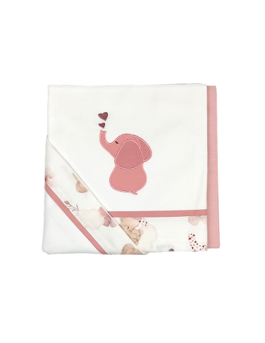 BABY STAR  Σεντόνια Καλαθούνας-Λίκνου Elephant