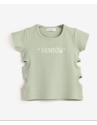 FUNKY FOR BABY Παιδική Μπλούζα Κροπ Μέντα